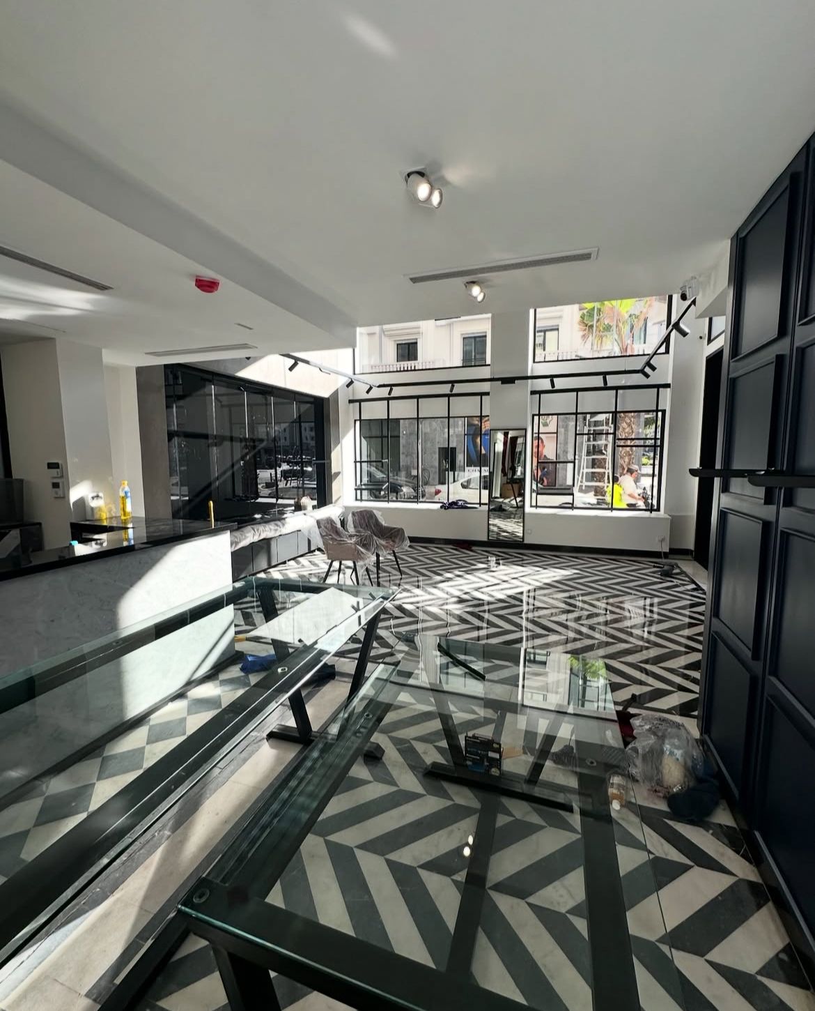 Boutique Gabriel - Éclairage